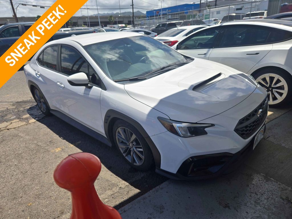 Ceramic White 2022 Subaru WRX Sedan All-Wheel Drive 6-Speed Manual