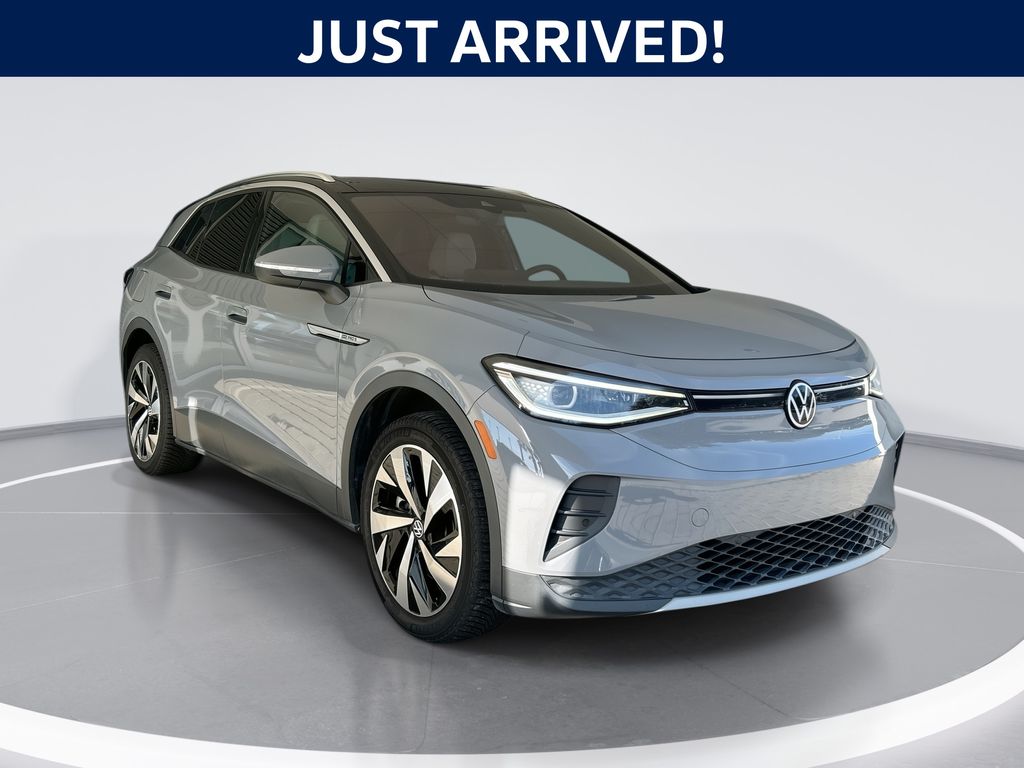 Moonstone Gray/Black Roof 2022 Volkswagen ID.4 SUV / Crossover All-Wheel Drive Automatic