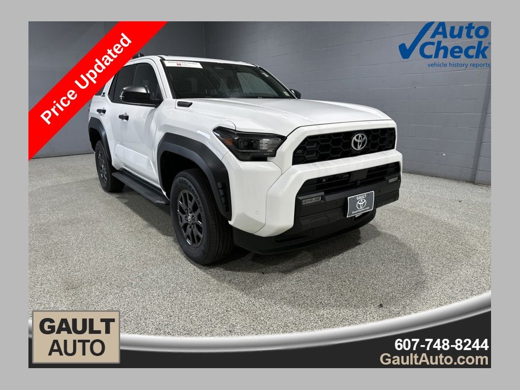 Ice Cap 2025 Toyota 4Runner SUV / Crossover Four-Wheel Drive 8-Speed Automatic