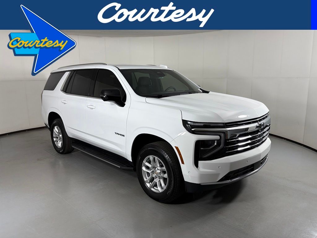 Summit White 2026 Chevrolet Tahoe SUV / Crossover Four-Wheel Drive Automatic