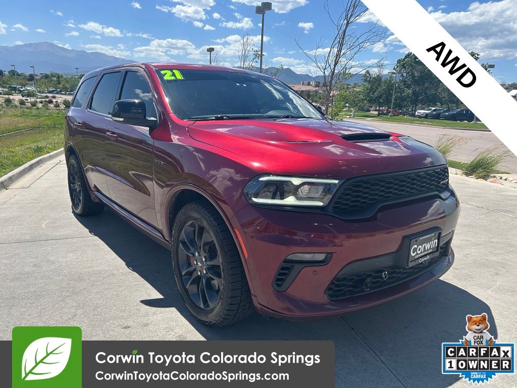 Octane Red Pearlcoat 2021 Dodge Durango SUV / Crossover All-Wheel Drive 8-Speed Automatic