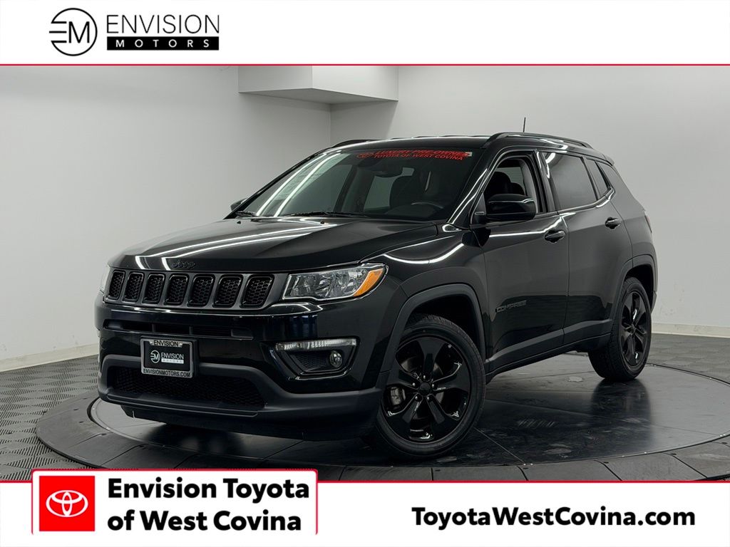 Diamond Black 2019 Jeep Compass SUV / Crossover Front-Wheel Drive 6-Speed Automatic