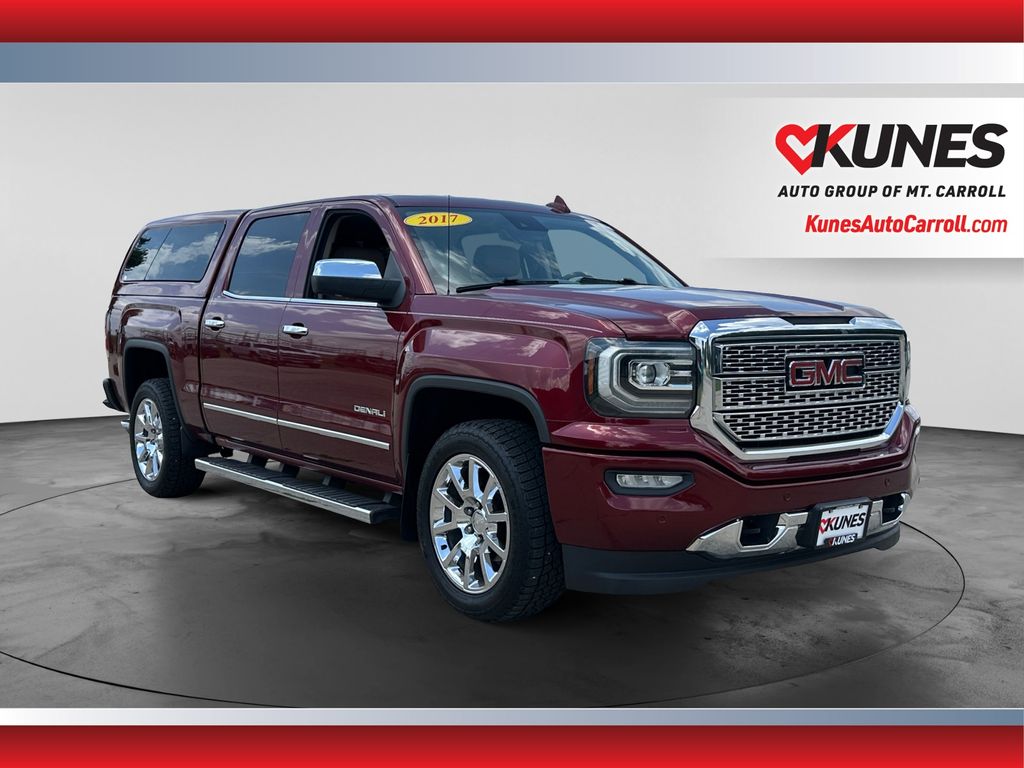 Crimson Red Tintcoat 2017 GMC Sierra 1500 Pickup Truck Four-Wheel Drive 8-Speed Automatic Overdrive