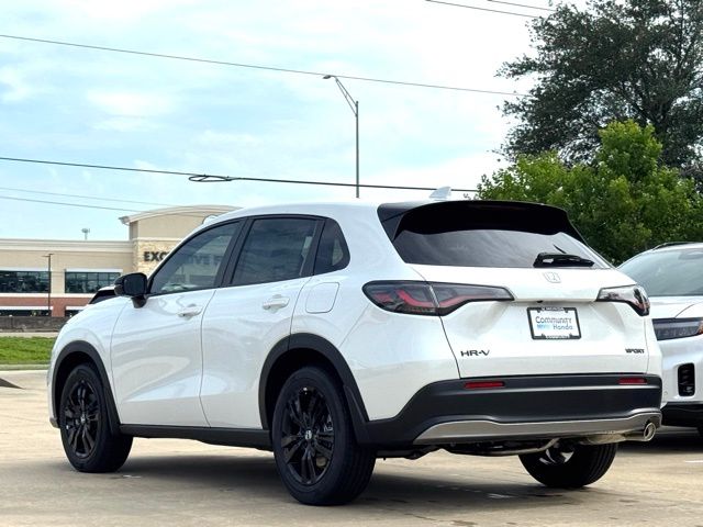 2026 Honda HR-V Sport White at Classic Honda Galveston