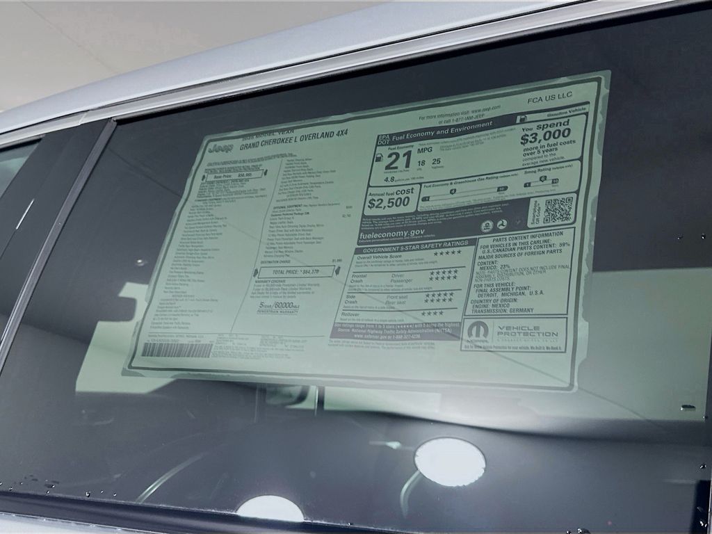 New 2025 Silver Jeep Overland image 21