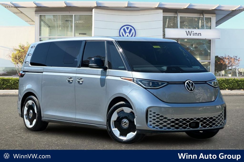 Gray 2025 Volkswagen ID.Buzz Minivan Rear-Wheel Drive Automatic