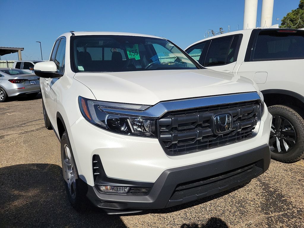 Platinum White Pearl 2026 Honda Ridgeline Pickup Truck All-Wheel Drive 9-Speed Automatic