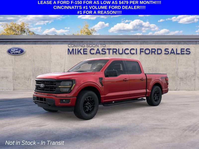 Ruby Red Metallic Tinted Clearcoat 2026 Ford F-150 Pickup Truck Four-Wheel Drive Automatic