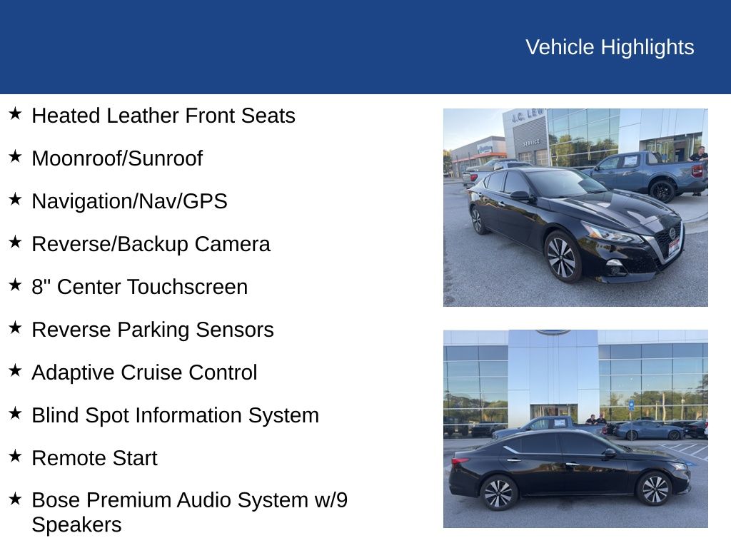 2019 Nissan Altima 2.5 SL