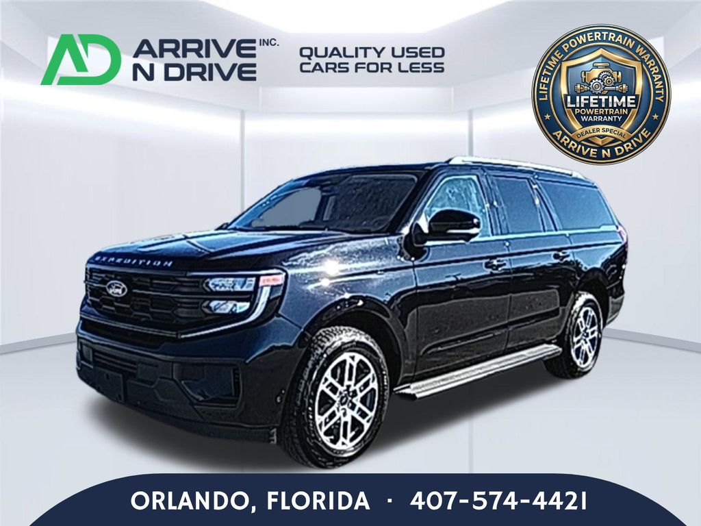 Black Metallic 2025 Ford Expedition SUV / Crossover Four-Wheel Drive Automatic