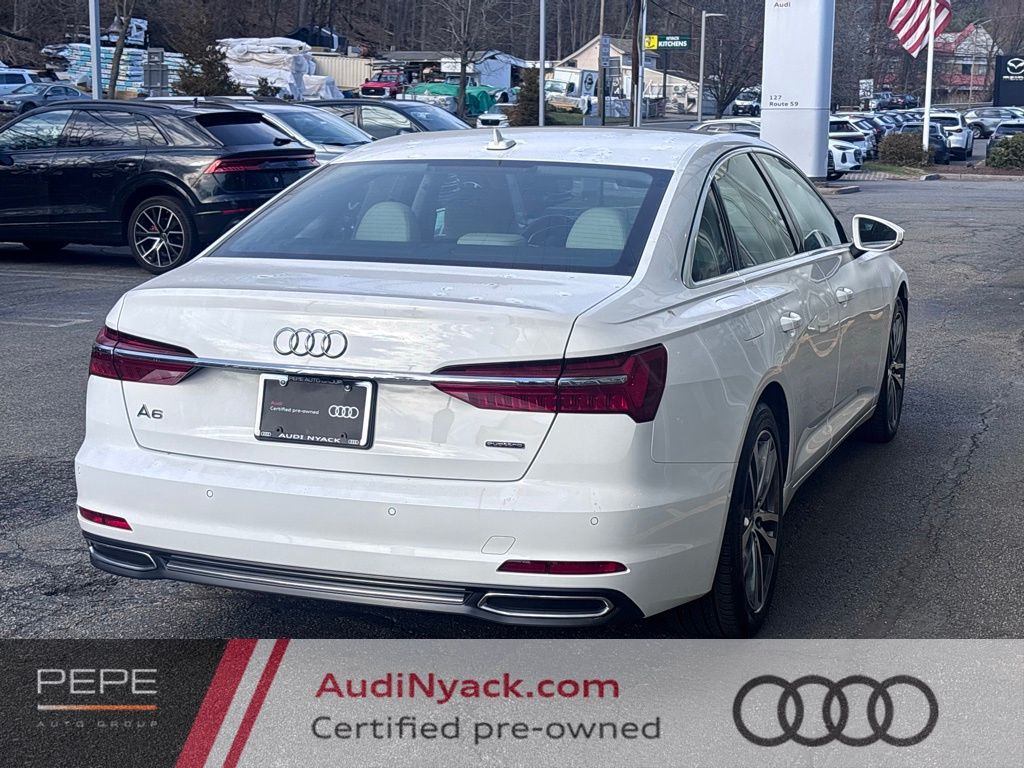 Certified Used 2023 White Audi Premium Plus image 4