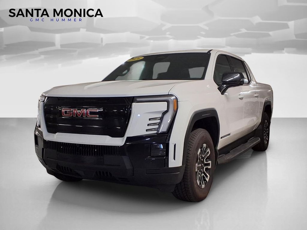 Summit White 2026 GMC Sierra EV Pickup Truck All-Wheel Drive 1-Speed Automatic
