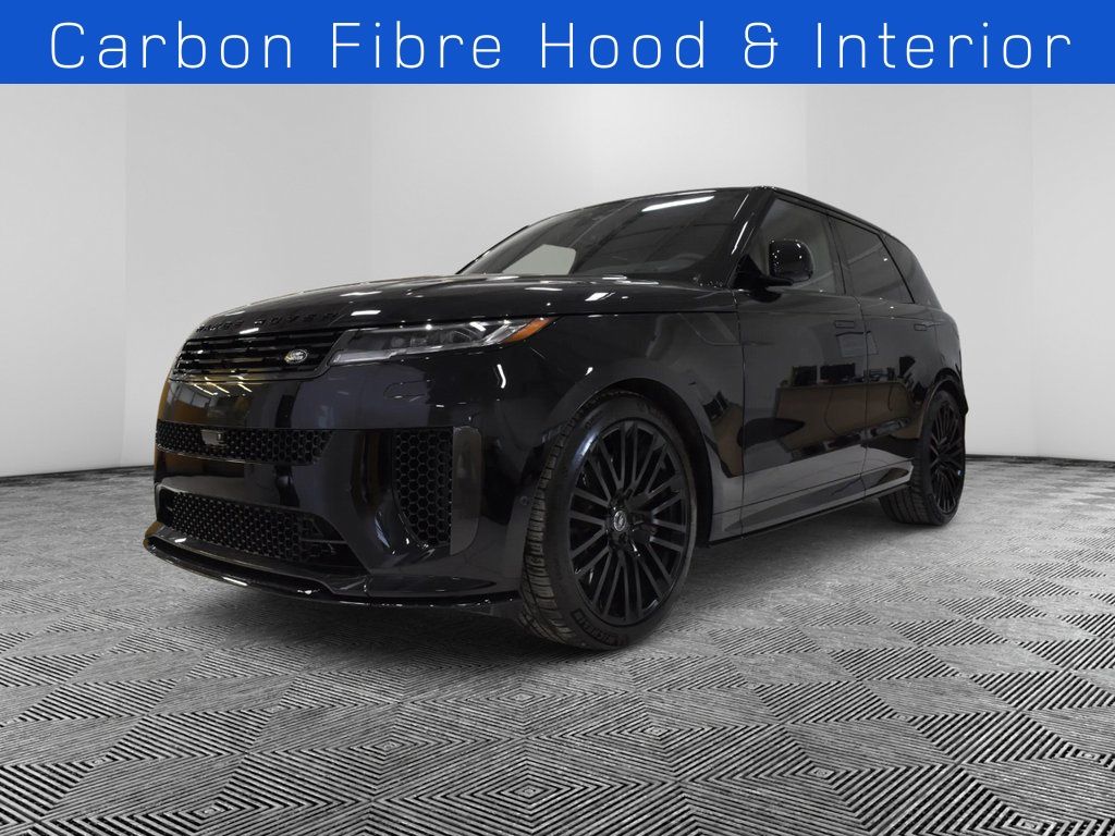Ligurian Black 2025 Land Rover Range Rover Sport P635 SV Edition Two AWD SUV / Crossover All-Wheel Drive 8-Speed Automatic