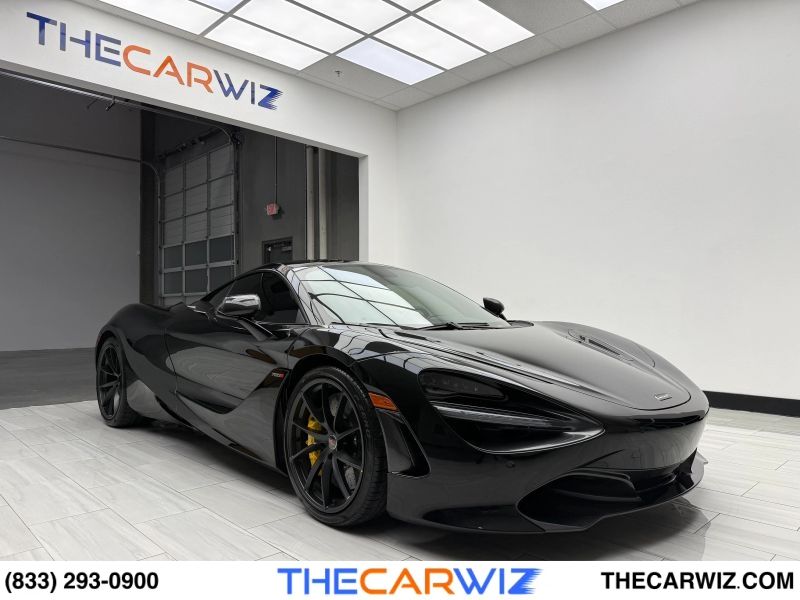Onyx Black 2018 McLaren 720S Performance RWD Coupe Rear-Wheel Drive 7-Speed Automatic