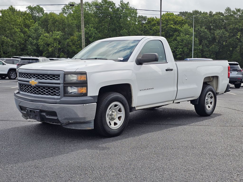 Summit White 2015 Chevrolet Silverado 1500 Pickup Truck 4X2 6-Speed Automatic Overdrive