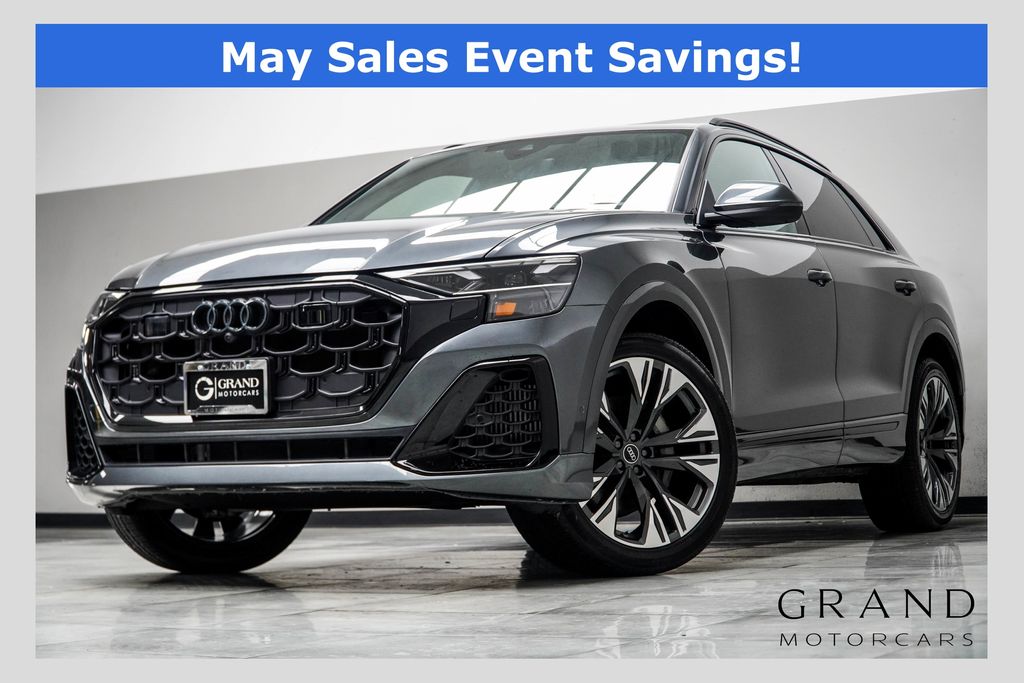 Daytona Gray Pearl Effect 2025 Audi Q8 quattro Premium Plus 55 TFSI SUV / Crossover All-Wheel Drive 8-Speed Automatic