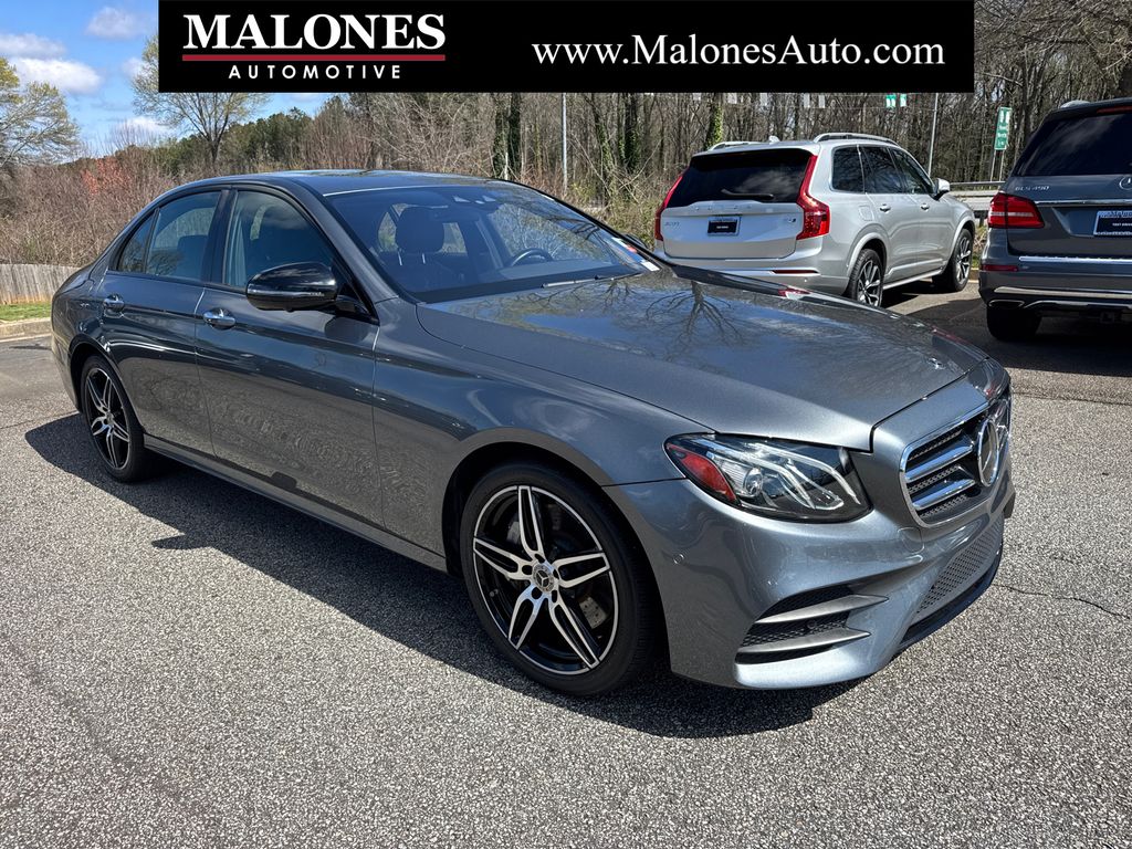 Selenite Gray Metallic 2020 Mercedes-Benz E-Class Sedan All-Wheel Drive 9-Speed Automatic