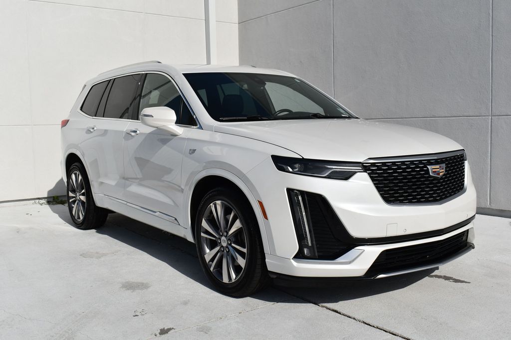 Crystal White Tricoat 2020 Cadillac XT6 SUV / Crossover Front-Wheel Drive 9-Speed Automatic