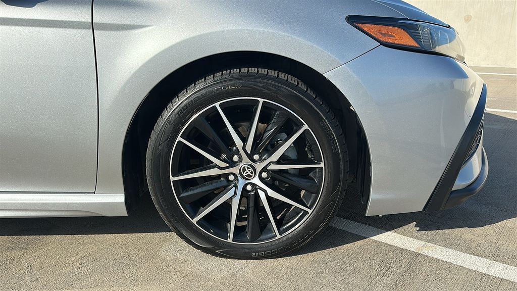 2021 Toyota Camry SE Silver at DeMontrond Gulf Freeway