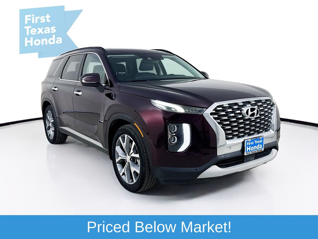 Red (Sierra Burgundy) 2020 Hyundai Palisade SEL FWD SUV / Crossover Front-Wheel Drive 8-Speed Automatic