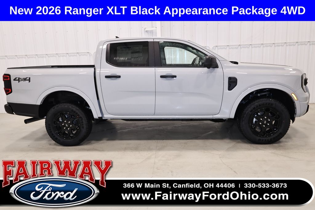 Avalanche 2026 Ford Ranger XLT SuperCrew 4WD Pickup Truck Four-Wheel Drive Automatic