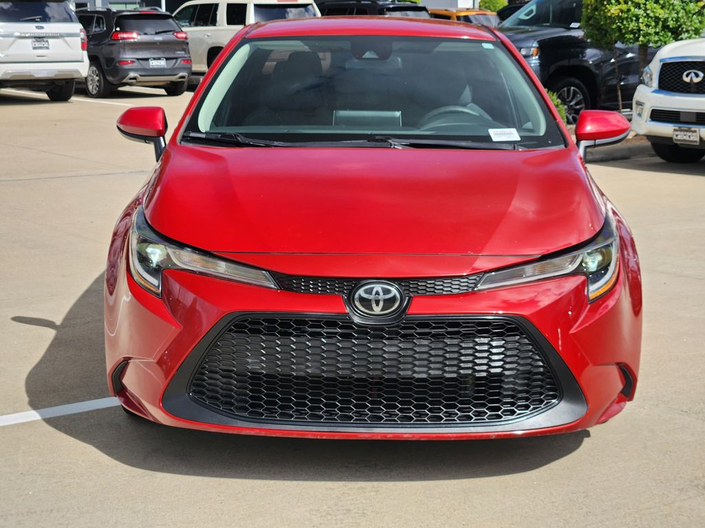 2020 Toyota Corolla LE Red at Community Toyota