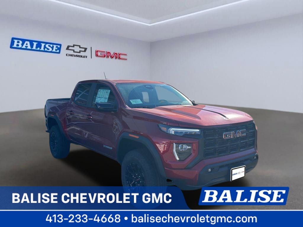 Volcanic Red Tintcoat 2026 GMC Canyon Elevation Crew Cab 4WD Pickup Truck Four-Wheel Drive 8-Speed Automatic