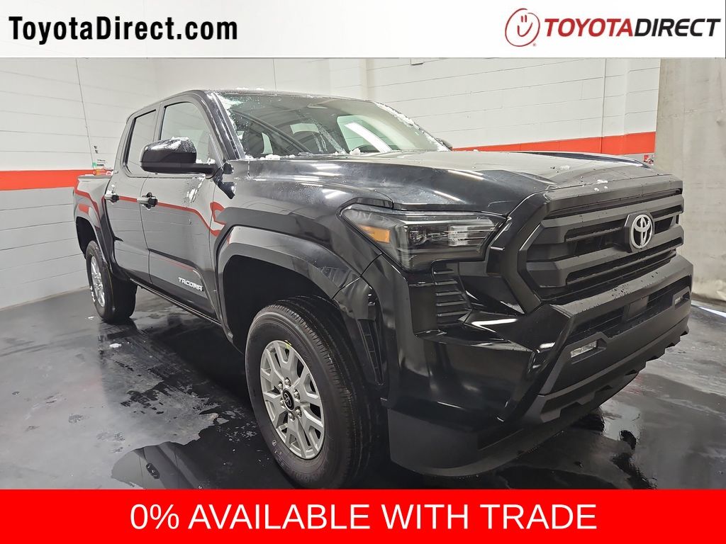 Black 2026 Toyota Tacoma Pickup Truck Four-Wheel Drive 8-Speed Automatic