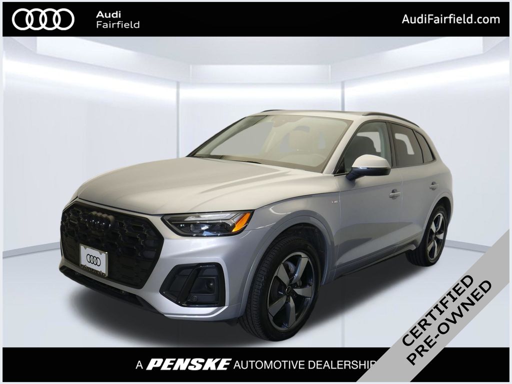 Florett Silver Metallic 2023 Audi Q5 SUV / Crossover All-Wheel Drive 7-Speed Automatic