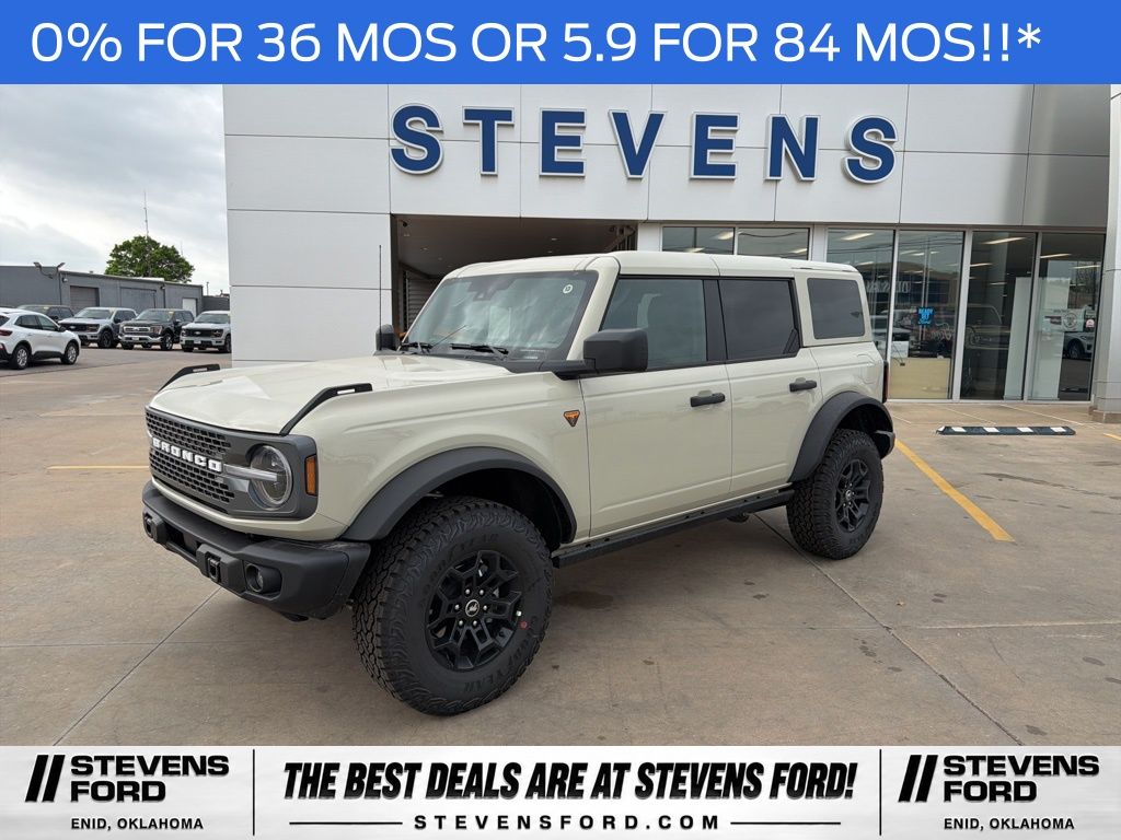 Desert Sand 2026 Ford Bronco SUV / Crossover Four-Wheel Drive Automatic
