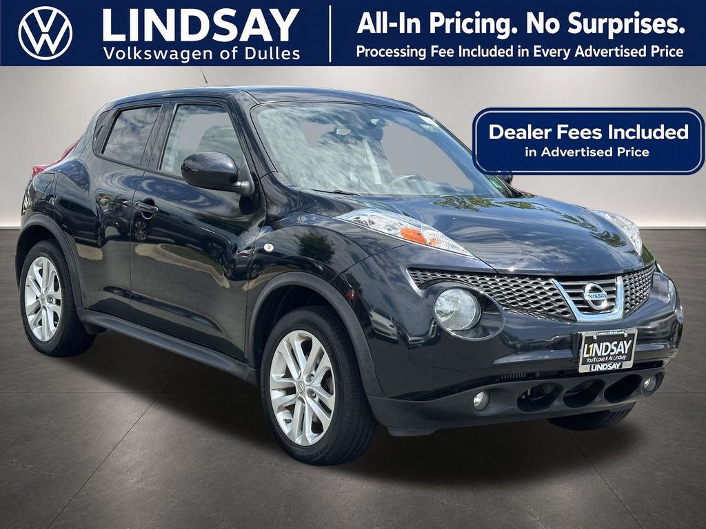 Sapphire Black 2014 Nissan Juke SL AWD SUV / Crossover All-Wheel Drive Continuously Variable Transmission