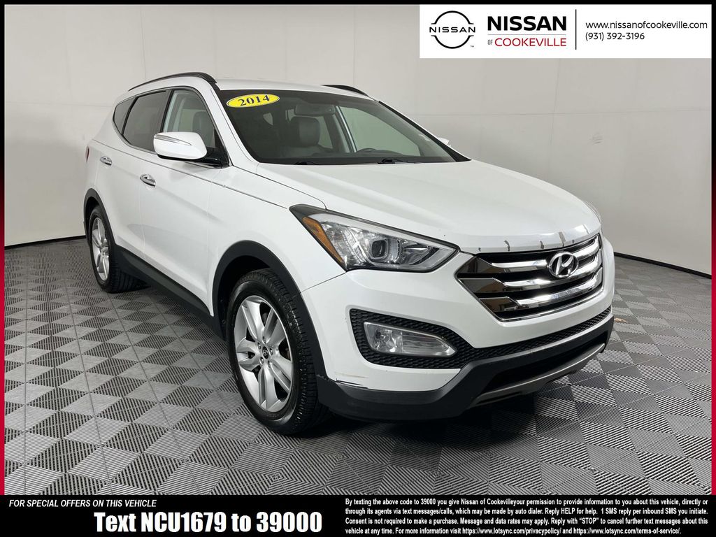 Frost White 2014 Hyundai Santa Fe Sport 2.0T FWD SUV / Crossover Front-Wheel Drive 6-Speed Automatic Overdrive