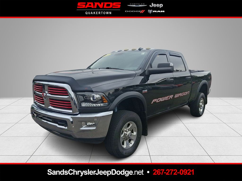 Brilliant Black Crystal Pearlcoat 2016 RAM 2500 Pickup Truck Four-Wheel Drive 6-Speed Automatic