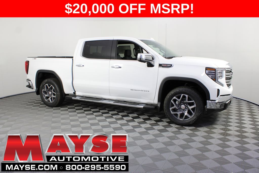 Summit White 2026 GMC Sierra 1500 Pickup Truck Four-Wheel Drive Automatic