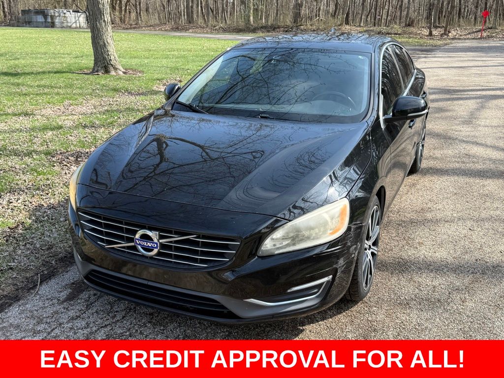 Black / Stone 2014 Volvo S60 T6 AWD Sedan All-Wheel Drive 6-Speed Automatic