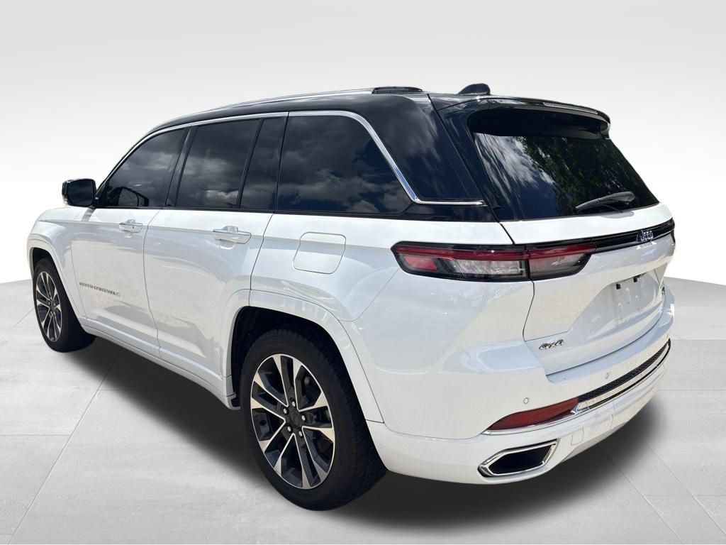 2022 Jeep Grand Cherokee Overland White at Klick Lewis Buick Chevrolet