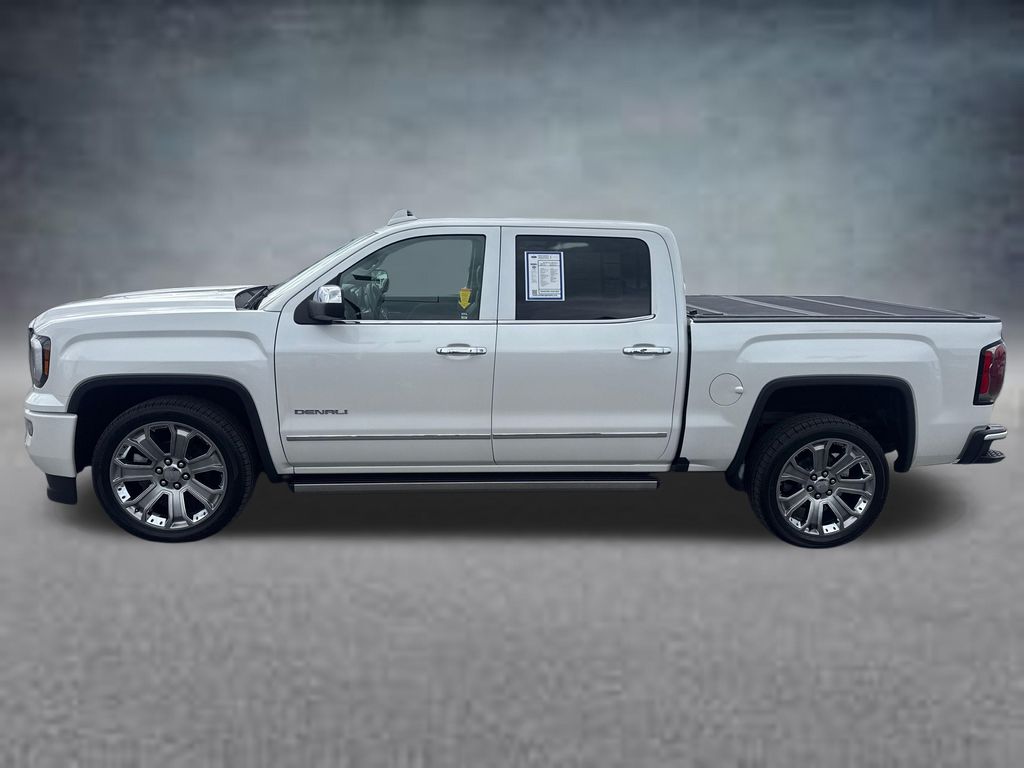 White Frost Tricoat 2018 GMC Sierra 1500 Pickup Truck Four-Wheel Drive 8-Speed Automatic Overdrive