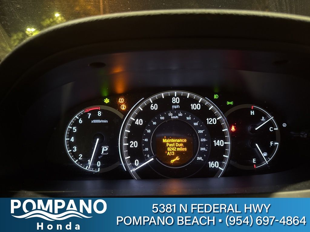 2016 Honda Accord EX-L with Honda Sensing