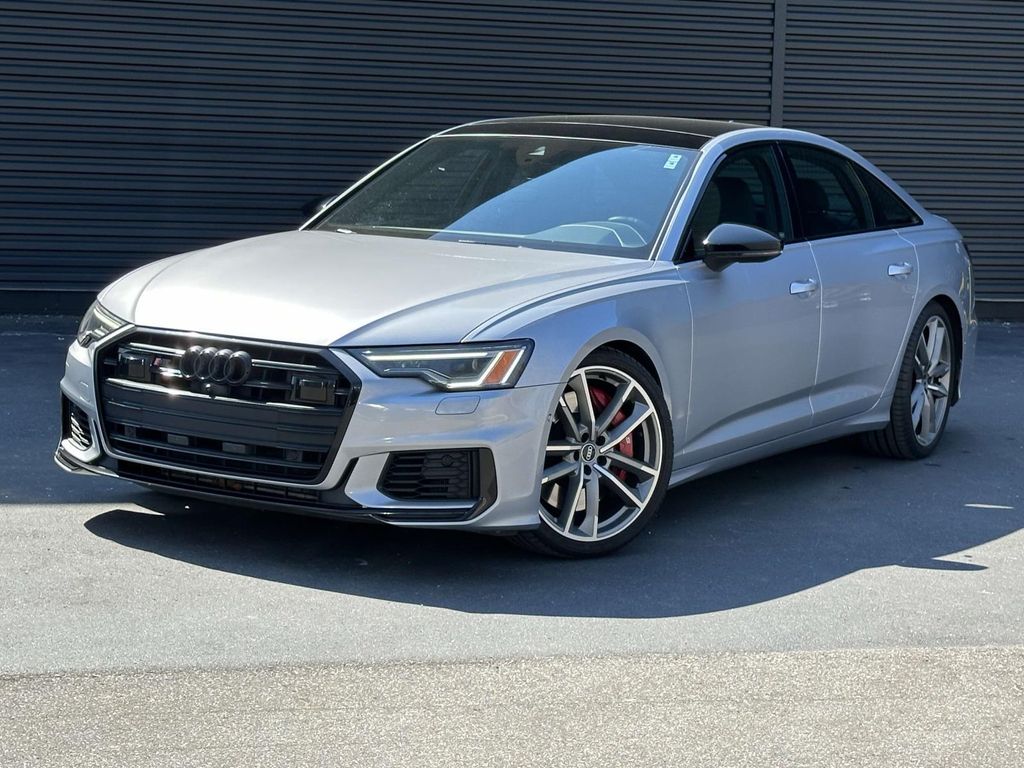 Silver Metallic 2021 Audi S6 2.9T quattro Premium Plus Sedan AWD Sedan All-Wheel Drive 8-Speed Automatic