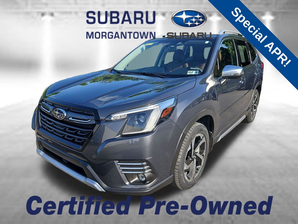 Gray Metallic 2024 Subaru Forester SUV / Crossover All-Wheel Drive Continuously Variable Transmission