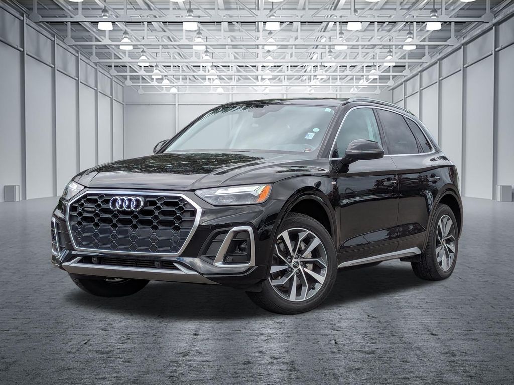 Mythos Black Metallic 2023 Audi Q5 quattro Premium S Line 45 TFSI SUV / Crossover All-Wheel Drive 7-Speed Automatic