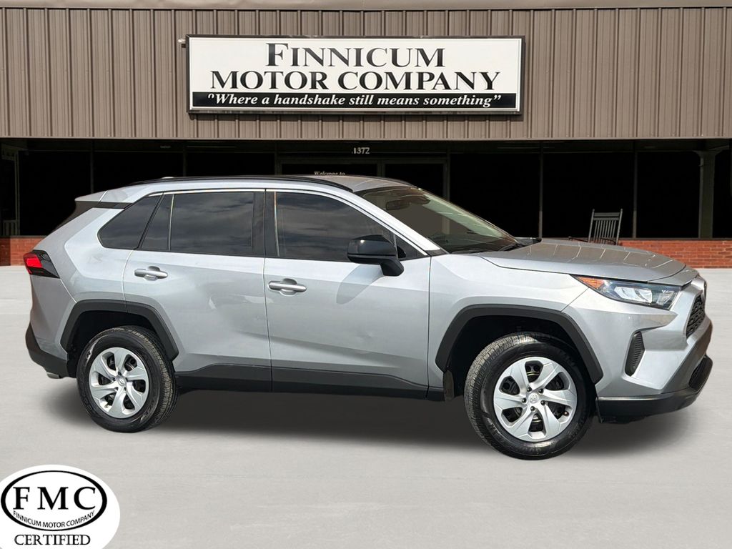 Lunar Rock/Ice Edge Roof 2021 Toyota RAV4 LE FWD SUV / Crossover Front-Wheel Drive 8-Speed Automatic