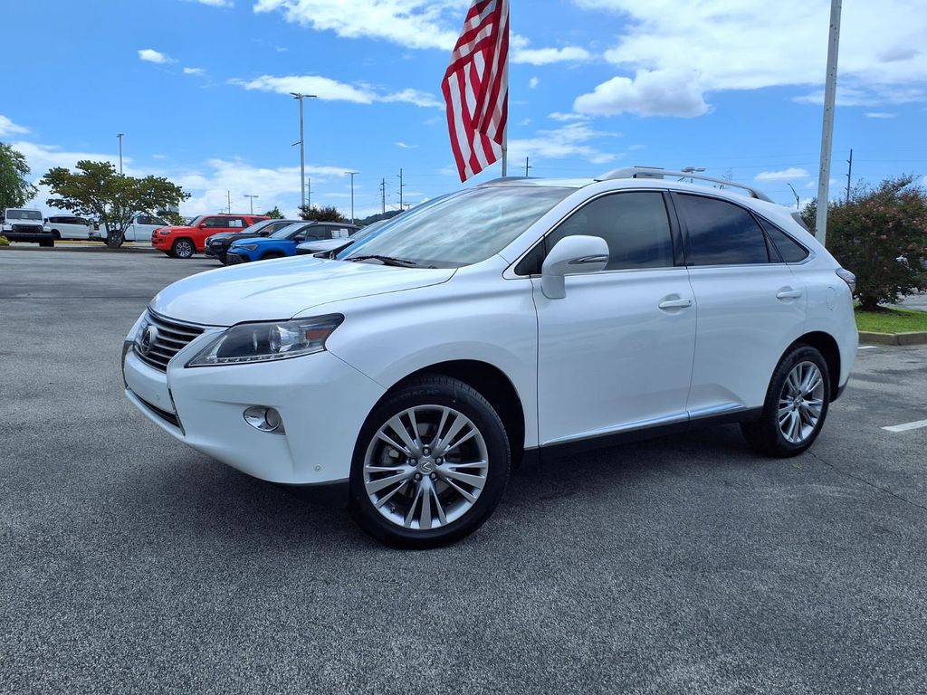 Starfire Pearl 2013 Lexus RX SUV / Crossover Front-Wheel Drive 6-Speed Automatic