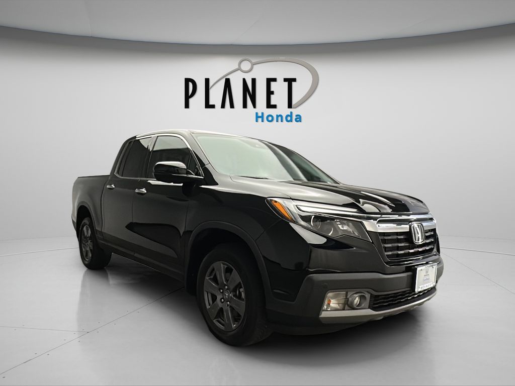 Crystal Black Pearl 2020 Honda Ridgeline RTL-E AWD Pickup Truck All-Wheel Drive 9-Speed Automatic