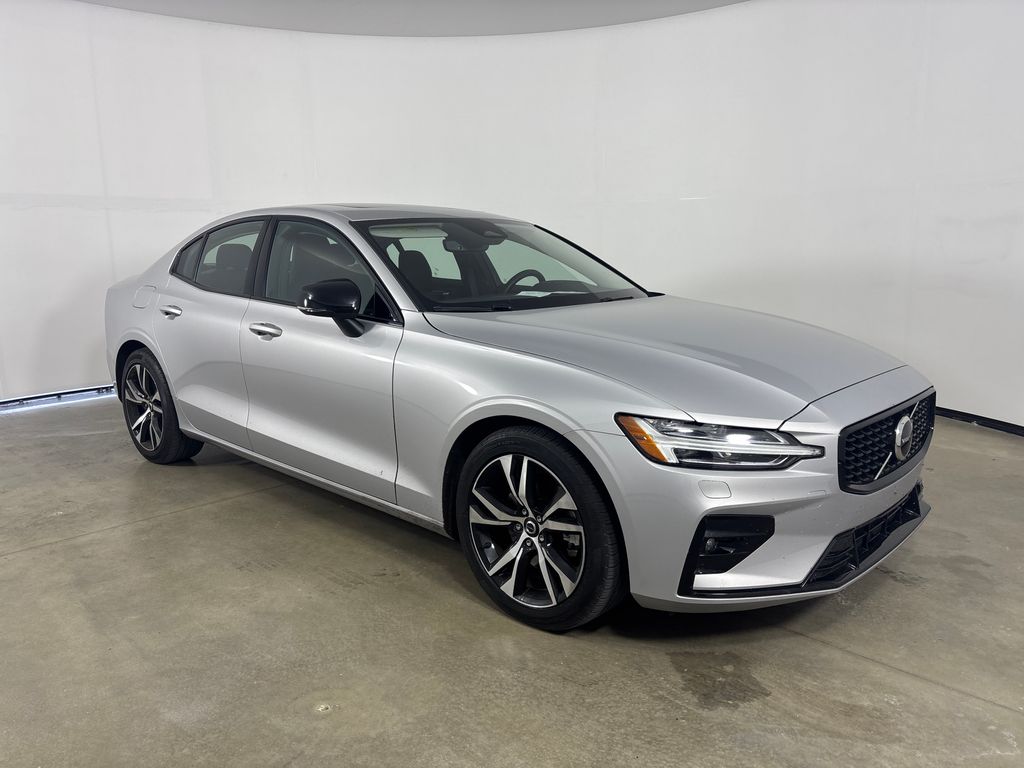 Silver Dawn Metallic 2025 Volvo S60 Sedan All-Wheel Drive Automatic