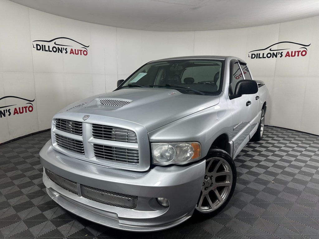 Bright Silver Metallic 2005 Dodge RAM 1500 Pickup Truck Rear-Wheel Drive 4-Speed Automatic