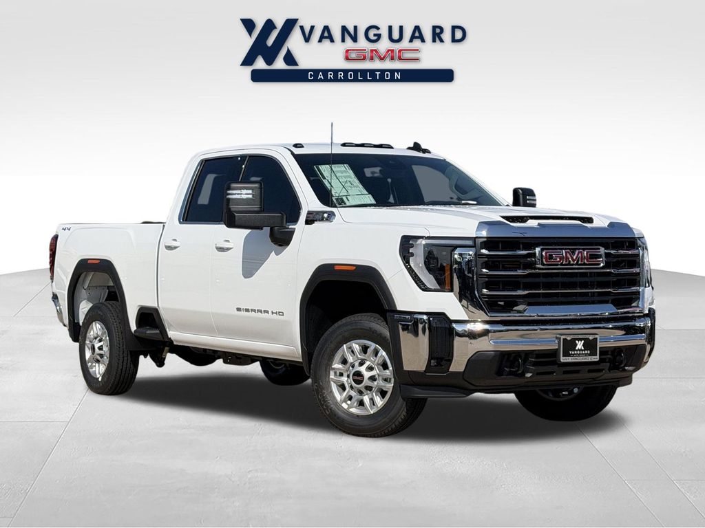 Summit White 2026 GMC Sierra 2500HD Pickup Truck Four-Wheel Drive Automatic