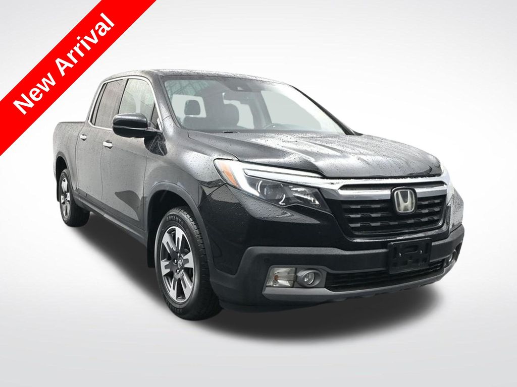 Crystal Black Pearl 2019 Honda Ridgeline Pickup Truck All-Wheel Drive 6-Speed Automatic