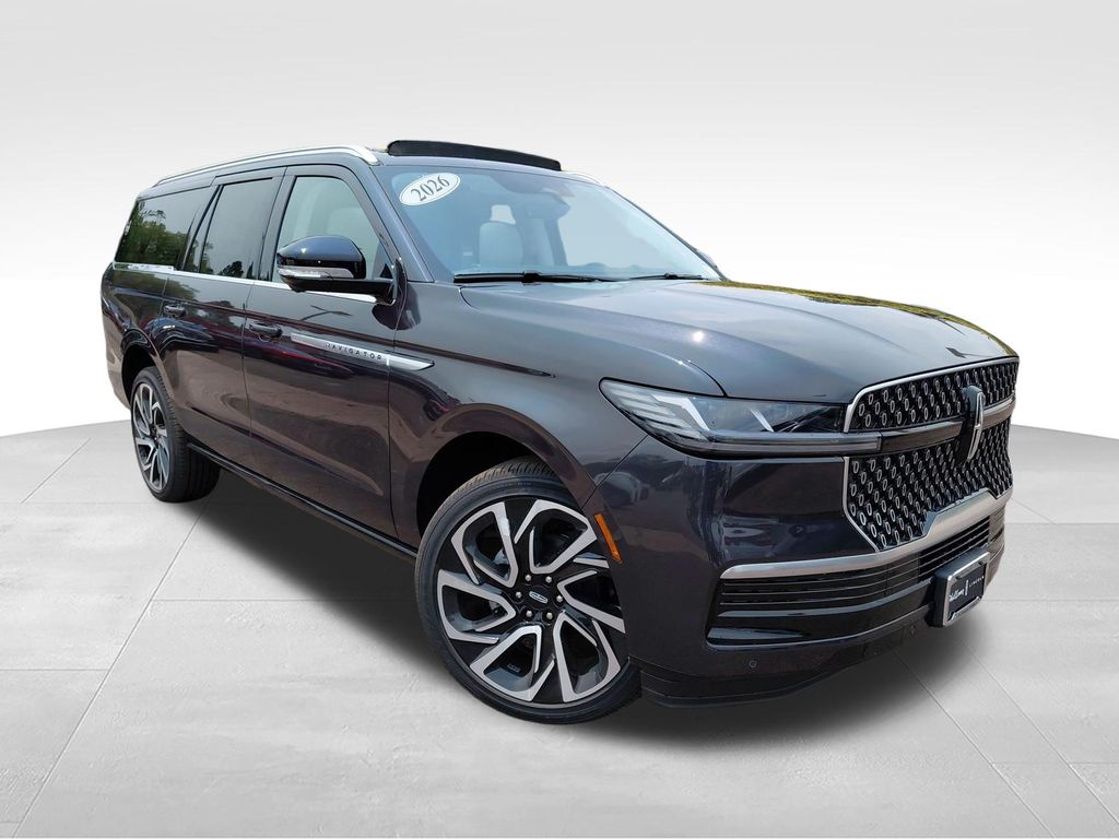 Starlight Gray Premium Colorant 2026 Lincoln Navigator SUV / Crossover Four-Wheel Drive Automatic