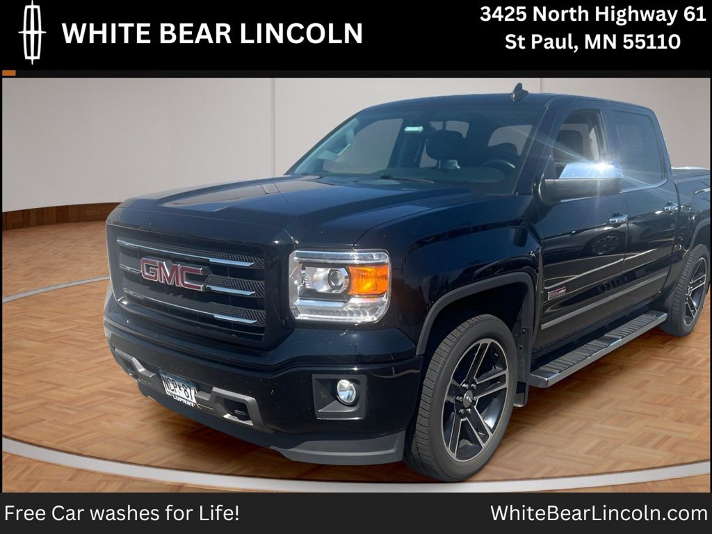 Onyx Black 2015 GMC Sierra 1500 Pickup Truck Four-Wheel Drive 6-Speed Automatic Overdrive